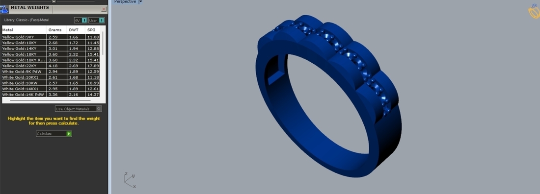 Diamond Ring R 185 3D Print 508354