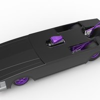 Front engine old school dragster with shell V2 Scale 1:25 - Thumbnail 2
