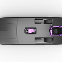 Front engine old school dragster with shell V2 Scale 1:25 - Thumbnail 10