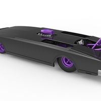 Front engine old school dragster with shell V2 Scale 1:25 - Thumbnail 11