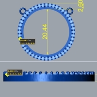 Coin Bezel Diamond Pendant 065 - Thumbnail 4