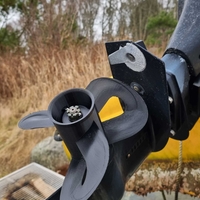 TOROIDAL PROPELLER FOR MERCURY, YAMAHA, ETC... 9.9-20HP  - Thumbnail 4