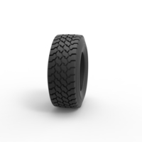 Truck tire 3 Scale 1:25 - Thumbnail 3