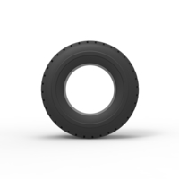 Truck tire 3 Scale 1:25 - Thumbnail 5