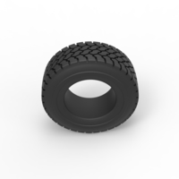 Truck tire 3 Scale 1:25 - Thumbnail 6