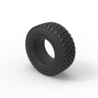 Truck tire 3 Scale 1:25 - Thumbnail 7