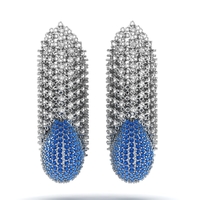 Orb Drop Earring E 10 - Thumbnail 2