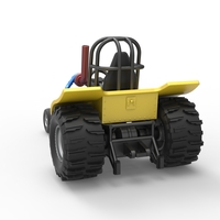 Mini Rod pulling tractor 8 Scale 1:25 - Thumbnail 11