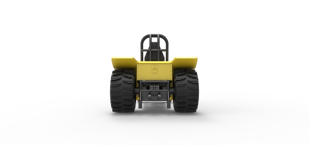 Diecast Mini Rod pulling tractor 8 Scale 1:25 3D Print 508479