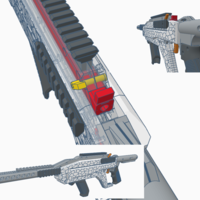 Rattlesnake Repetier-Crossbow Pistol with magazine - Thumbnail 9