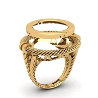 Coin Bezel Ring R 178 - Thumbnail 3