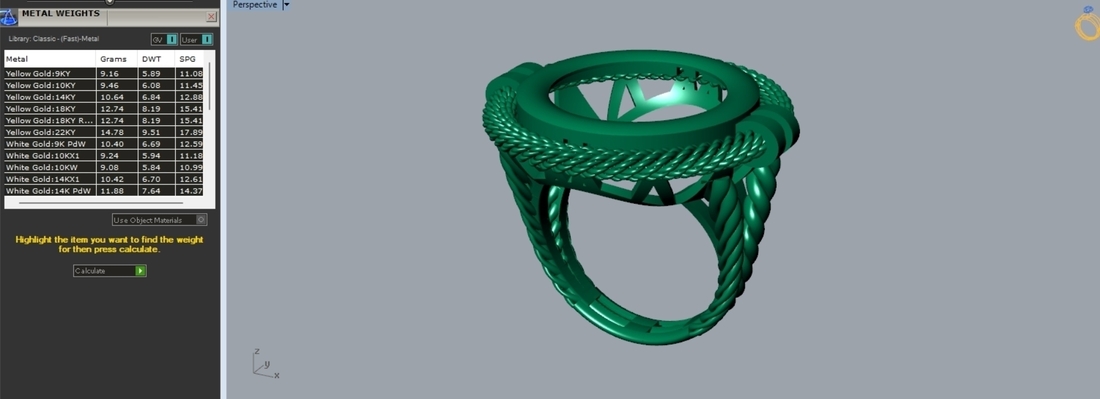 Coin Bezel Ring R 178 3D Print 508496