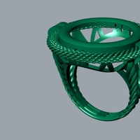 Coin Bezel Ring R 178 - Thumbnail 5