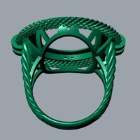 Coin Bezel Ring R 178 - Thumbnail 7