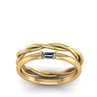 Baguette Ring R 182 - Thumbnail 2