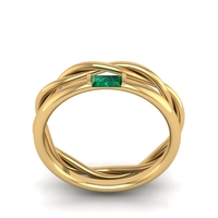 Baguette Ring R 182 - Thumbnail 3