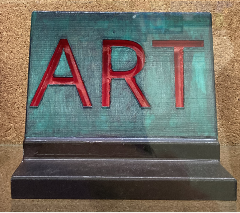 Art decor sign