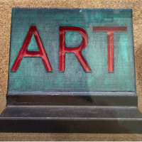 Small Art decor sign 3D Printing 508516