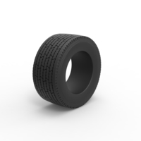 Super single semi tire 3 Scale 1:25 - Thumbnail 2
