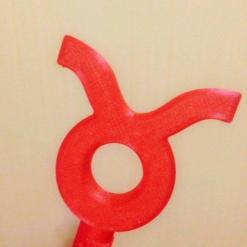 Taurus Symbol 3D Print 50852