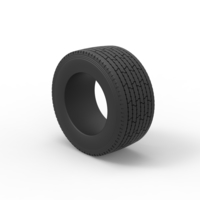 Super single semi tire 3 Scale 1:25 - Thumbnail 7
