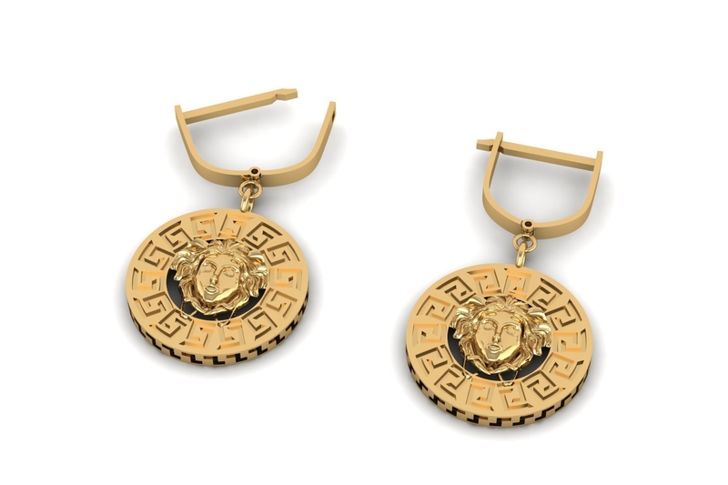 Medusa Earring E 15