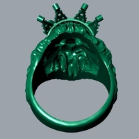 Lion Signet Ring R 181 - Thumbnail 7