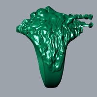 Lion Signet Ring R 181 - Thumbnail 8