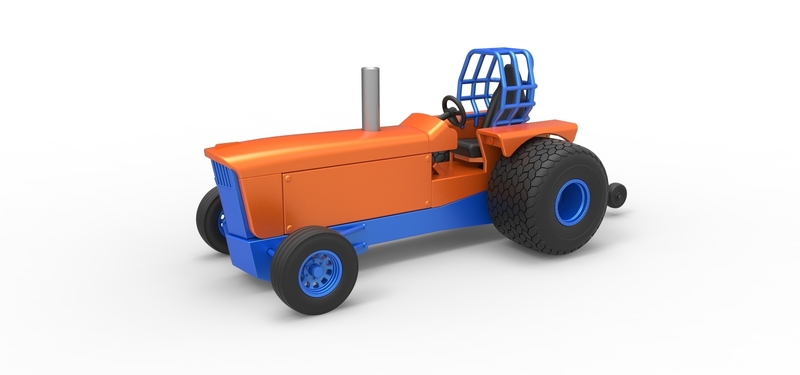 Tractor dragster concept Scale 1:25