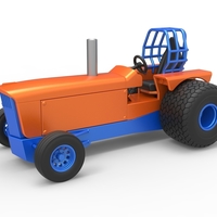 Tractor dragster concept Scale 1:25 - Thumbnail 1