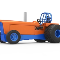 Tractor dragster concept Scale 1:25 - Thumbnail 3