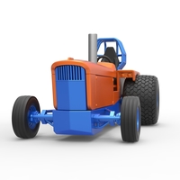Tractor dragster concept Scale 1:25 - Thumbnail 5