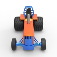 Tractor dragster concept Scale 1:25 - Thumbnail 6