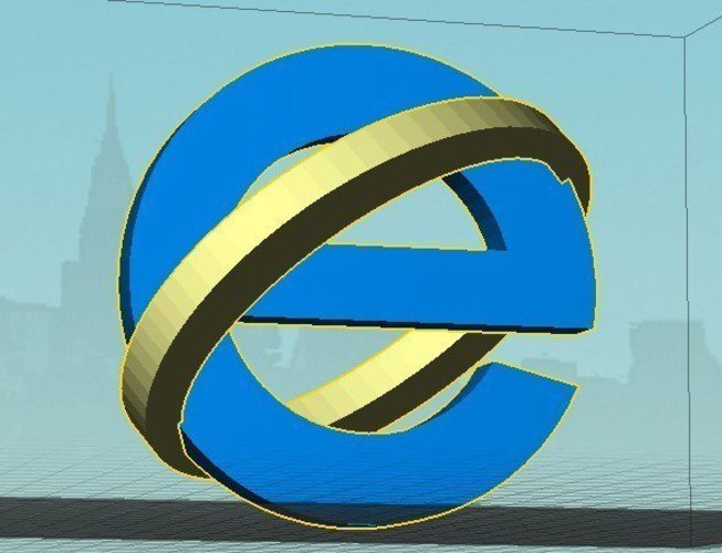 Microsoft Internet Explorer icon (dual)