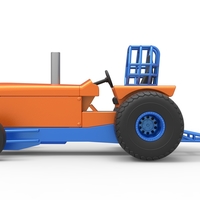 Tractor dragster concept Scale 1:25 - Thumbnail 8