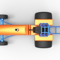 Tractor dragster concept Scale 1:25 - Thumbnail 10