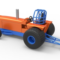 Tractor dragster concept Scale 1:25 - Thumbnail 11