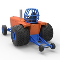 Tractor dragster concept Scale 1:25 - Thumbnail 12