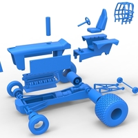 Tractor dragster concept Scale 1:25 - Thumbnail 15