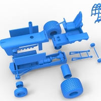 Tractor dragster concept Scale 1:25 - Thumbnail 16