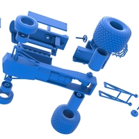 Tractor dragster concept Scale 1:25 - Thumbnail 17