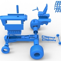 Tractor dragster concept Scale 1:25 - Thumbnail 20