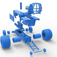 Tractor dragster concept Scale 1:25 - Thumbnail 22