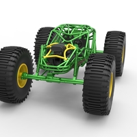 Rock bouncer on low-pressure wheels Scale 1:25 - Thumbnail 4