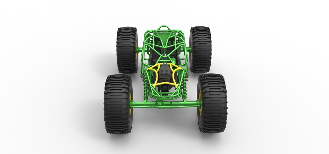 3D Printed Rock bouncer on low-pressure wheels Scale 1:25 by ...