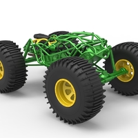 Rock bouncer on low-pressure wheels Scale 1:25 - Thumbnail 11