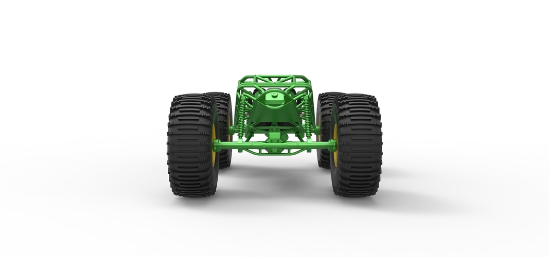 3D Printed Rock bouncer on low-pressure wheels Scale 1:25 by ...