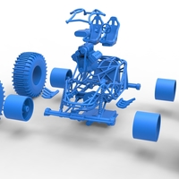 Rock bouncer on low-pressure wheels Scale 1:25 - Thumbnail 17