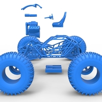 Rock bouncer on low-pressure wheels Scale 1:25 - Thumbnail 19