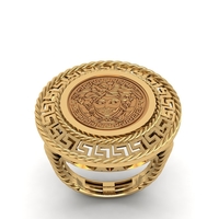 Coin Bezel Ring R 177 - Thumbnail 2